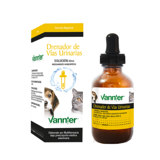 VANNIER DRENADOR VÍAS URINARIAS